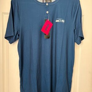 NFL Seattle Seahawks Blue Short Sleeve Tee